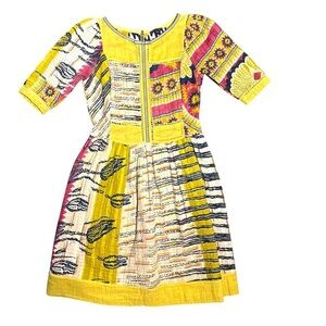 Anthropologie: Vineet Bahl Kantha Dress. Large